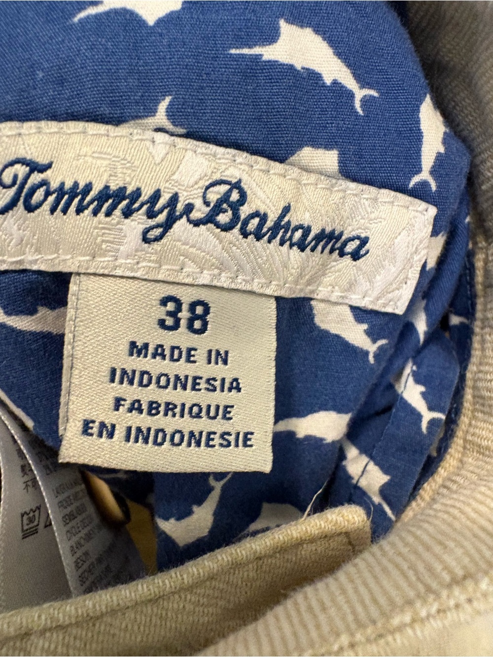 Tommy Bahama linen blend shorts, 38